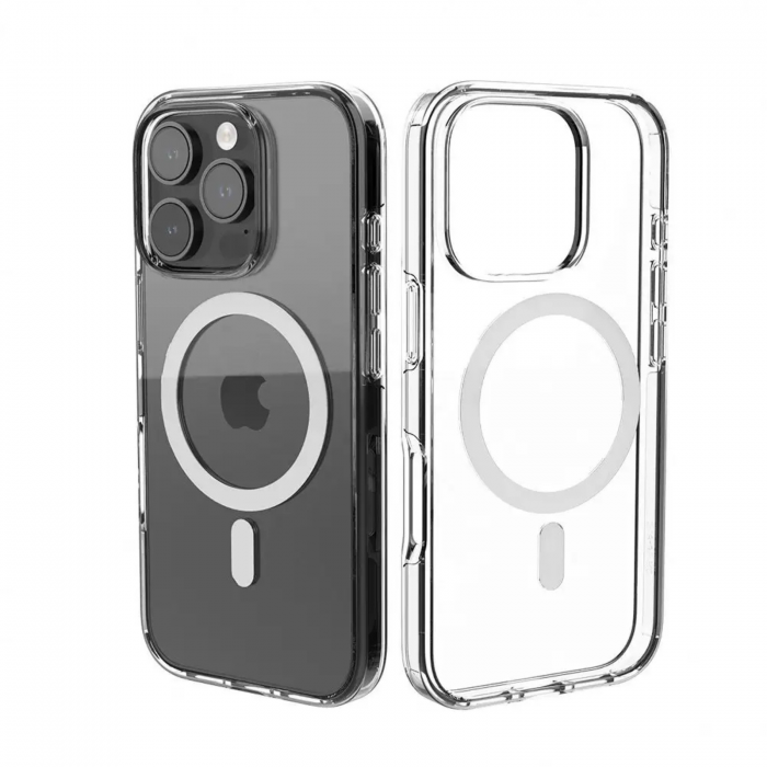 Husa MagSafe Transparenta pentru iPhone 16 Pro Max [2]