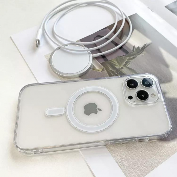 Husa MagSafe Transparenta pentru iPhone 15 [6]