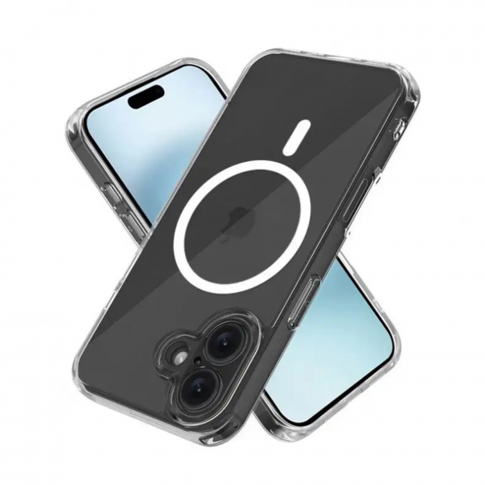 Husa MagSafe Transparenta pentru iPhone 16 [3]