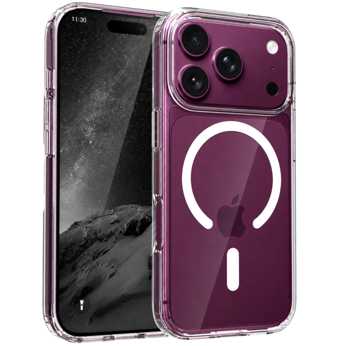 Husa MagSafe Transparenta pentru iPhone 17 Pro Max/ 18 Pro Max [2]