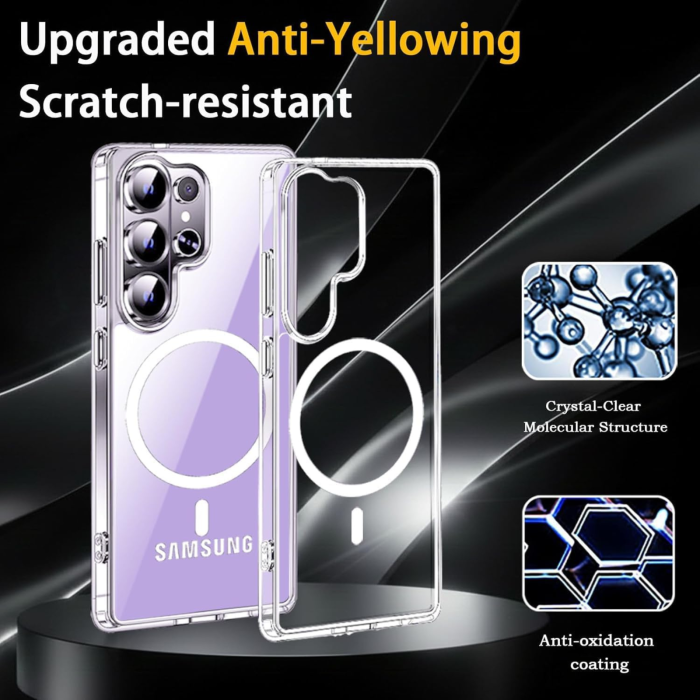 Husa MagSafe Transparenta pentru Samsung Galaxy S26 Ultra [5]