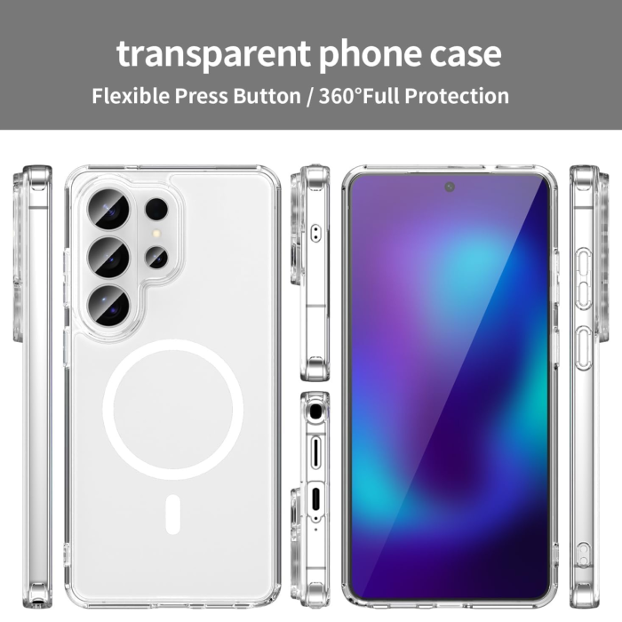 Husa MagSafe Transparenta pentru Samsung Galaxy S26 Plus [9]