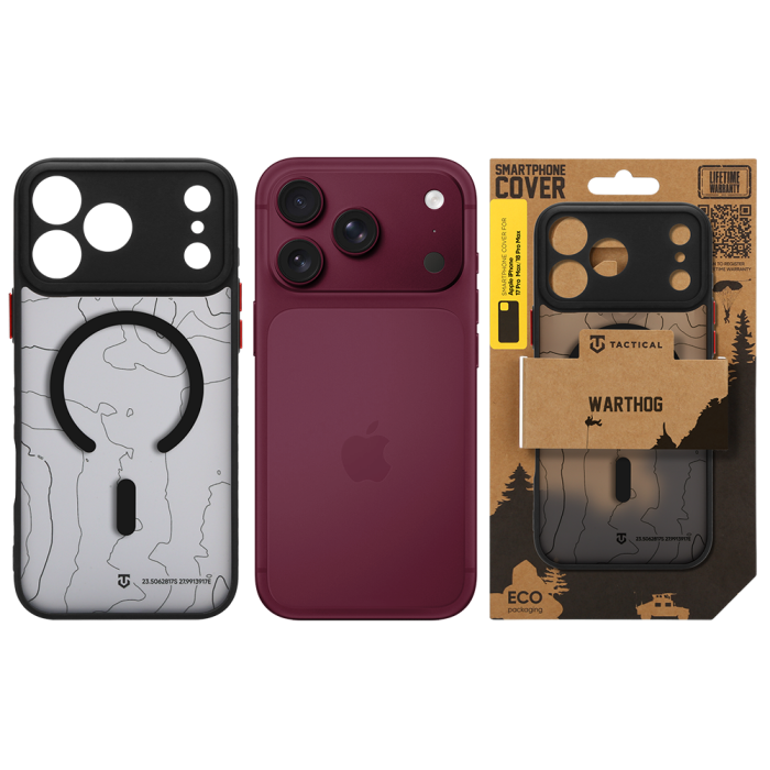 Husa pentru Apple iPhone 18 Pro Max/17 Pro Max, Tactical MagForce Warthog Asphalt [6]