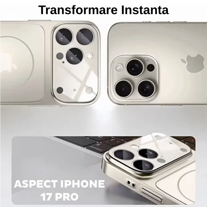 Husa pentru iPhone 17, AG Glass Mata MagSafe Slim Full Camera Protect, Orange [11]