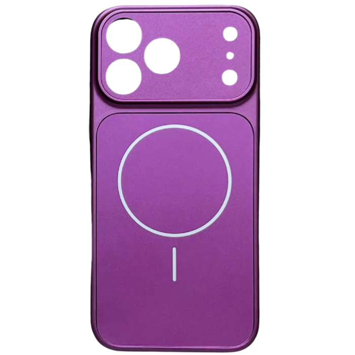 Husa pentru iPhone 13 Pro, AG Glass Mata MagSafe Slim Full Camera Protect - Convert to 17-18 Series, Fuchsia [4]