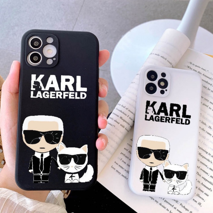 Husa iPhone 13  Karl Lagerfeld, Neagra [2]