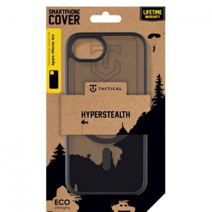 Husa pentru iPhone 16e Tactical MagForce Hyperstealth, Asphalt [4]