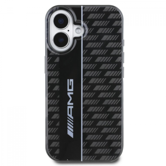 Husa pentru iPhone 16 AMG Carbon Pattern, Black [1]
