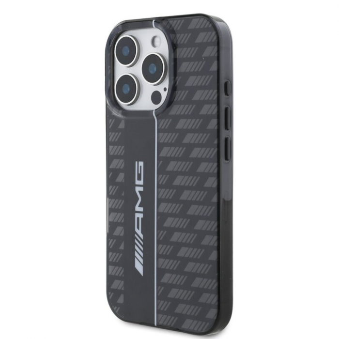 Husa pentru iPhone 16 Pro AMG Carbon Pattern, Black [3]