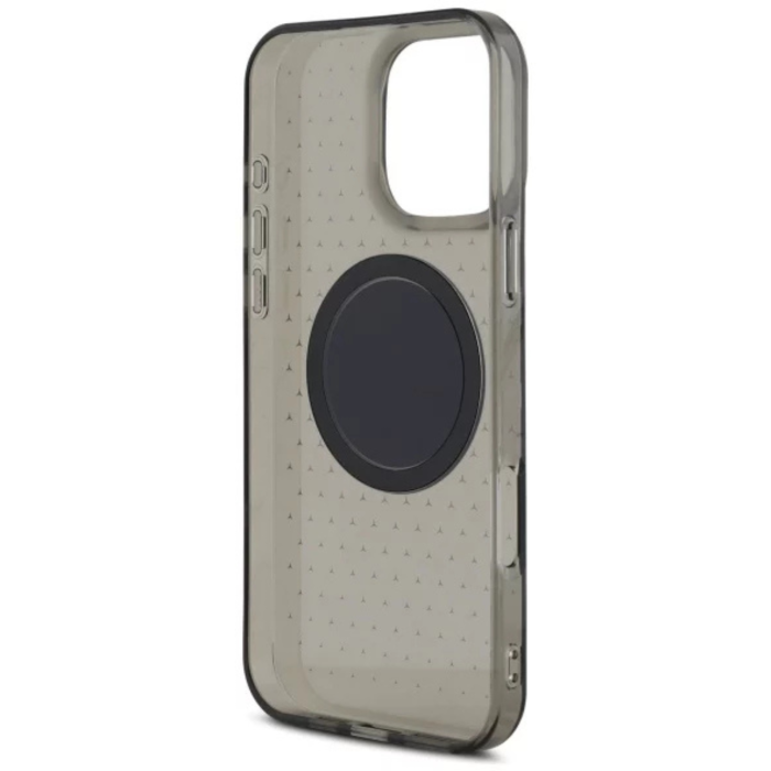 Husa pentru iPhone 16 Pro Max, Mercedes PC/TPU Star Pattern MagSafe, Black [5]