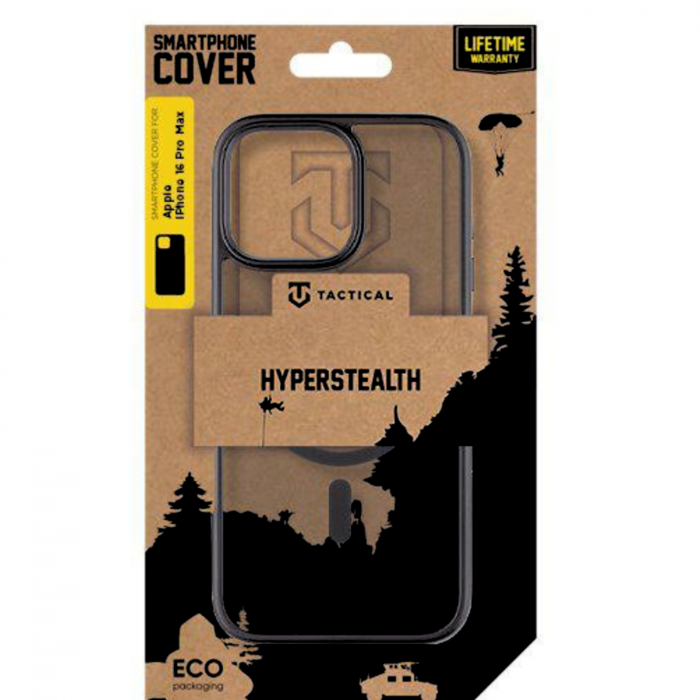Husa pentru iPhone 16 Pro Max Tactical MagForce Hyperstealth, Asphalt [4]