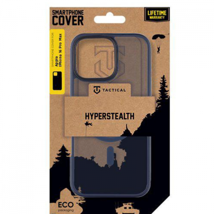 Husa pentru iPhone 16 Pro Max Tactical MagForce Hyperstealth, Deep Blue [4]