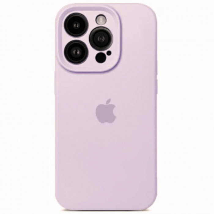 Husa pentru iPhone 16, Silicon cu Protectie Camera, Liliac [1]