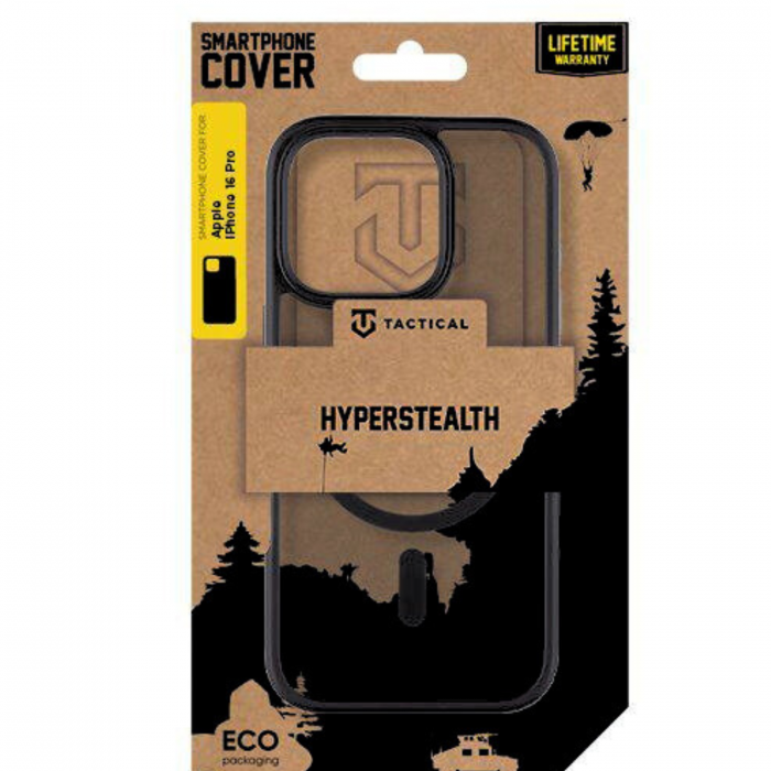Husa pentru iPhone 16 Pro Tactical MagForce Hyperstealth, Asphalt [4]