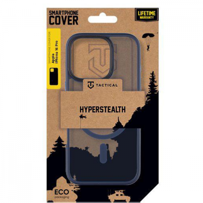Husa pentru iPhone 16 Pro Tactical MagForce Hyperstealth, Deep Blue [4]