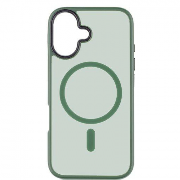 Husa pentru iPhone 16 Tactical MagForce Hyperstealth, Forest Green [3]
