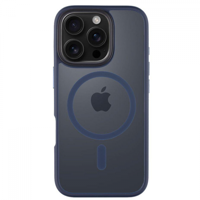 Husa pentru iPhone 16 Pro Max Tactical MagForce Hyperstealth, Deep Blue [1]