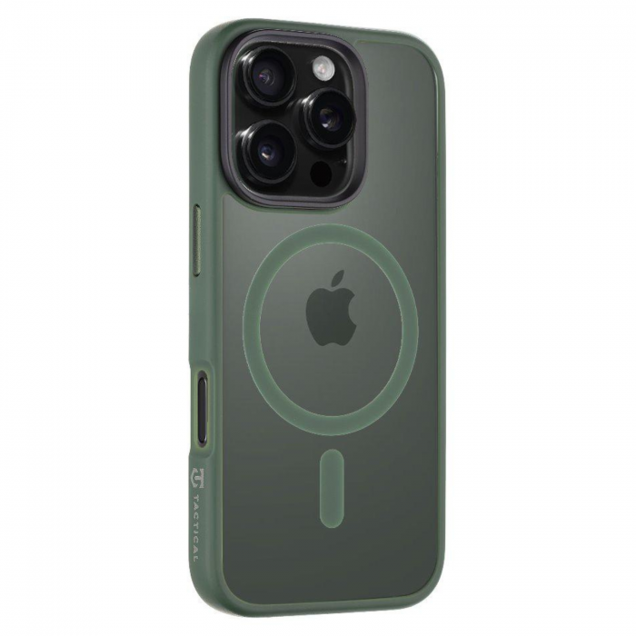 Husa pentru iPhone 16 Pro Tactical MagForce Hyperstealth, Forest Green [2]