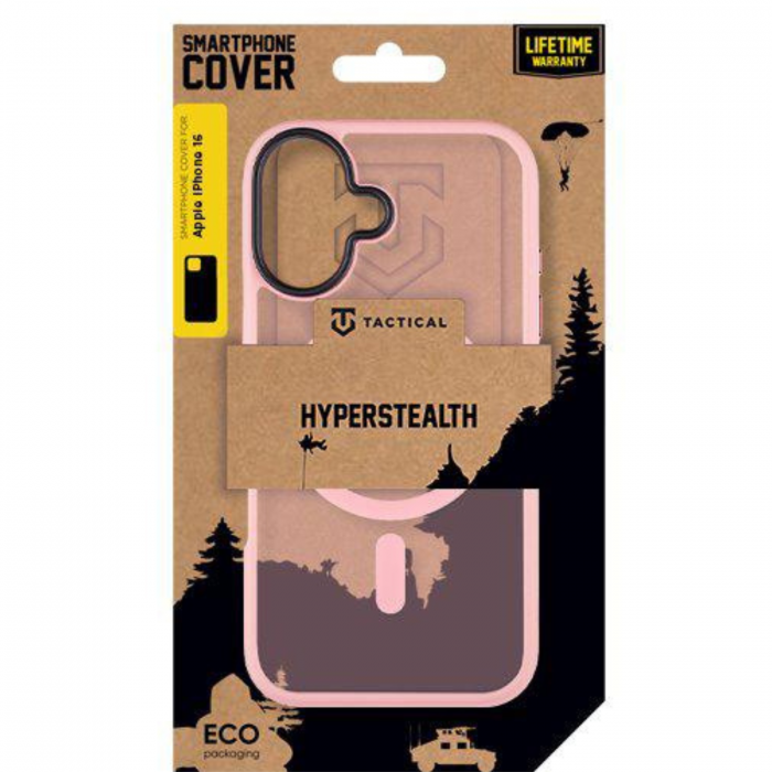 Husa pentru iPhone 16 Tactical MagForce Hyperstealth, Pink Panther [4]