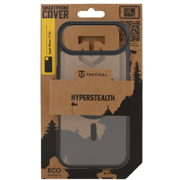 Husa pentru iPhone 17 Air, Tactical MagForce Hyperstealth, Asphalt [3]