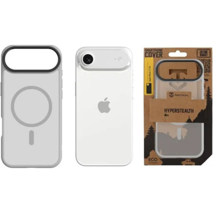 Husa pentru iPhone 17 Air Tactical MagForce Hyperstealth, Light Grey [8]