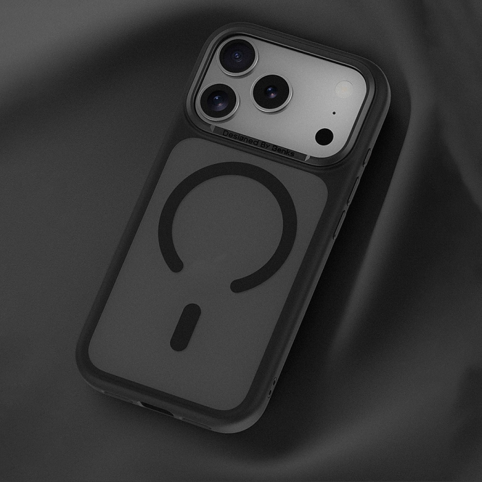 Husa pentru iPhone 17 Pro/ 18 Pro, Benks Magnetic Mist Case Metal Frame Camera Control Button, Black [7]