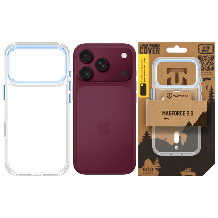 Husa pentru iPhone 17 Pro/ 18 Pro Tactical MagForce 2.0 Blue [5]