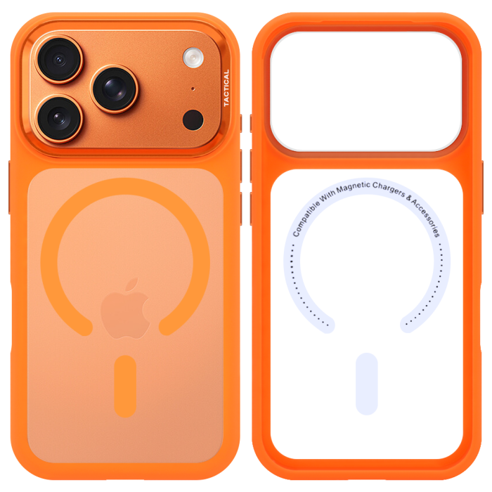 Husa pentru iPhone 17 Pro Max/ 18 Pro Max Tactical MagForce Hyperstealth 3.0 Agent Orange [5]