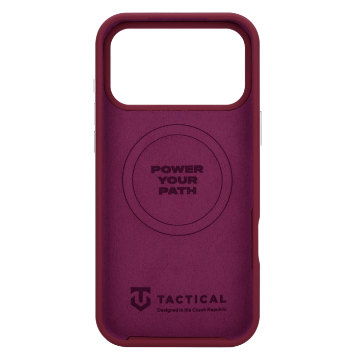 Husa pentru iPhone 17 Pro/ 18 Pro, Tactical MagForce Velvet Smoothie 2.0 Burgundy [5]