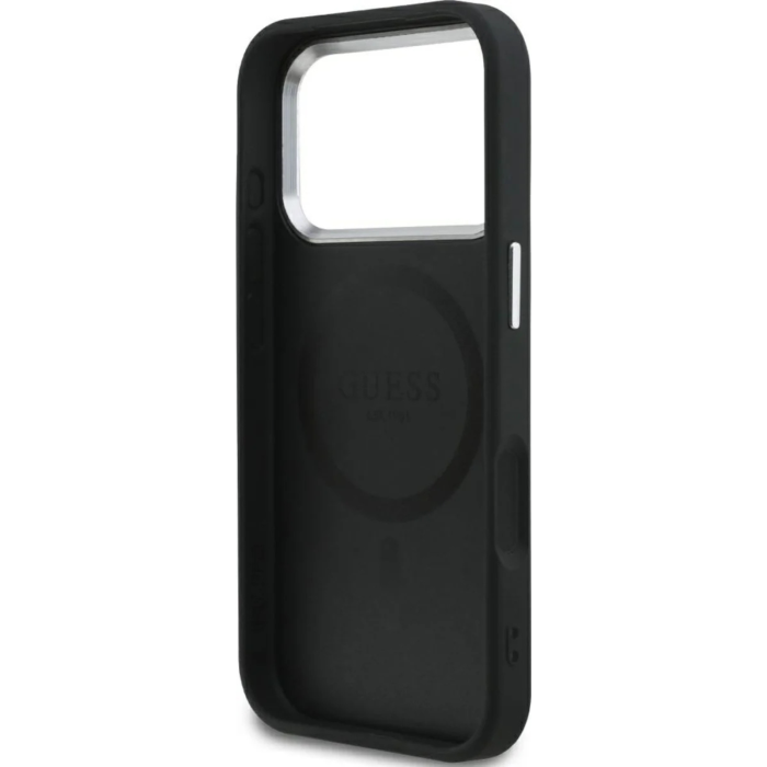 Husa pentru iPhone 17 Pro Max, Guess PU Saffiano MagSafe, Black [7]