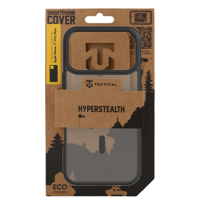 Husa pentru iPhone 17 Pro Max, Tactical MagForce Hyperstealth, Asphalt [4]