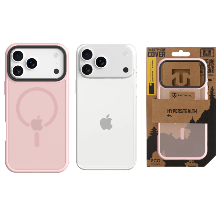Husa pentru iPhone 17 Pro Max, Tactical MagForce Hyperstealth, Pink Panther [8]