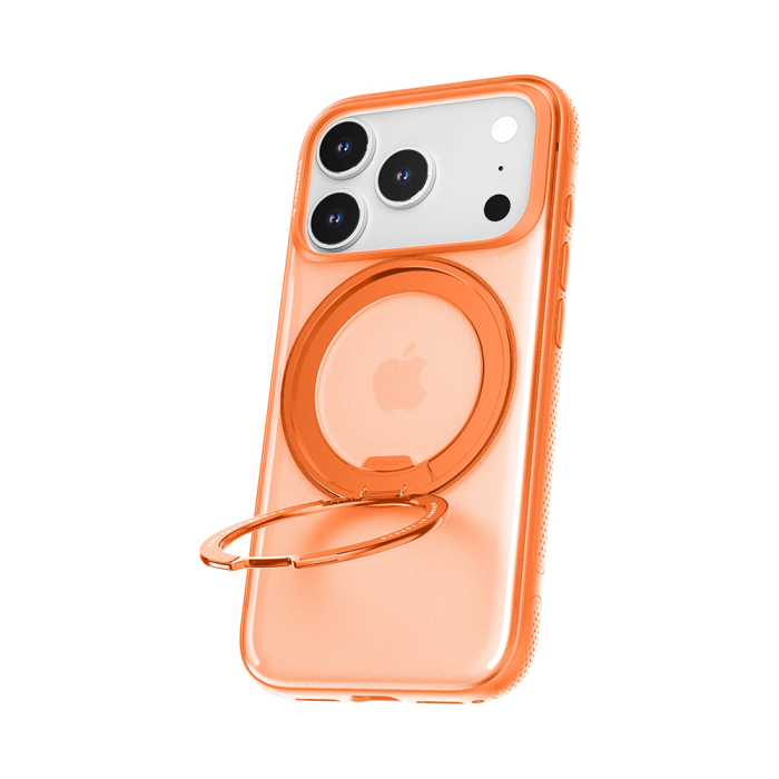 Husa pentru iPhone 17 Pro Max - Torras - Ostand R Fitness Series - Orange [2]