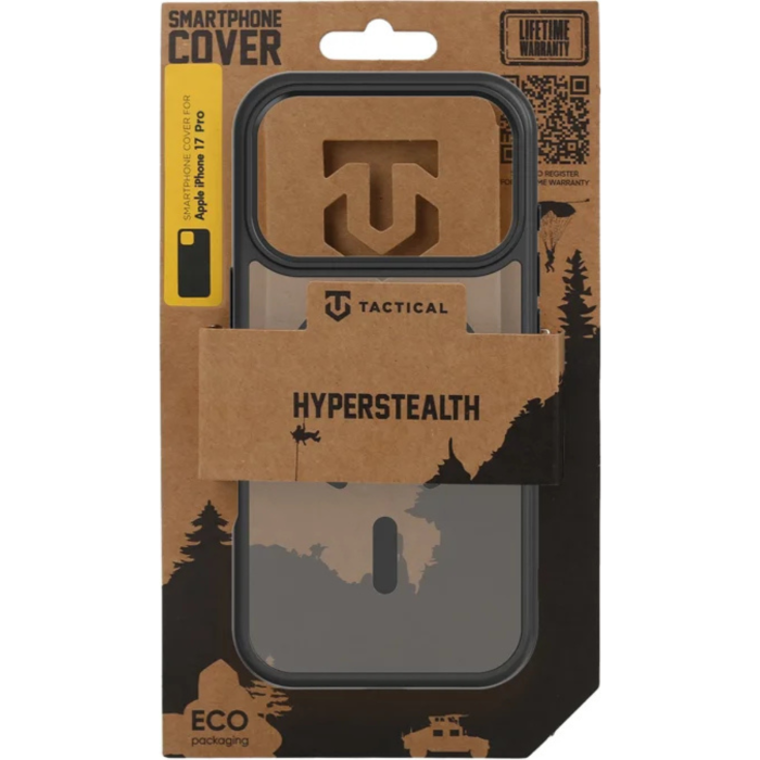 Husa pentru iPhone 17 Pro, Tactical MagForce Hyperstealth, Asphalt [4]