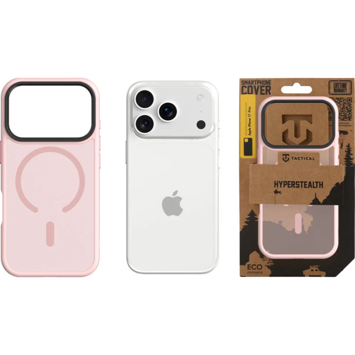 Husa pentru iPhone 17 Pro, Tactical MagForce Hyperstealth, Pink Panther [8]