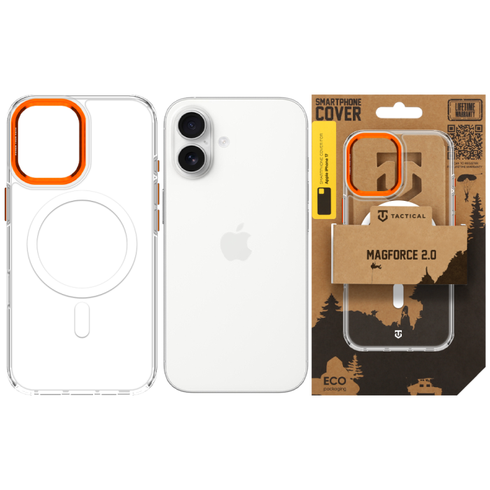 Husa pentru iPhone 17 Tactical MagForce 2.0 Orange [6]