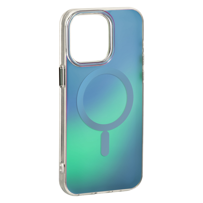 Husa pentru iPhone 17 Pro/ 18 Pro, Tecto Shield Aurora Boreala, Blue [3]