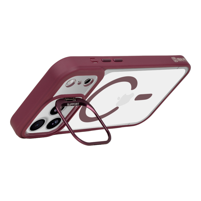 Husa pentru iPhone 18 Pro/17 Pro OBAL:ME MagNetix Versa Wine Red [6]