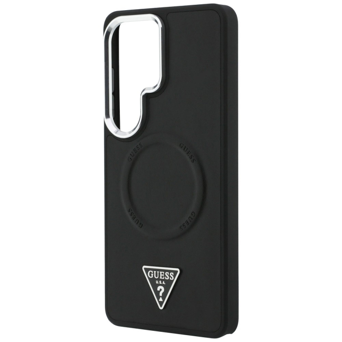 Husa Samsung Galaxy S26 Ultra, Embossed Ring Triangle Logo MagSafe, Black [5]