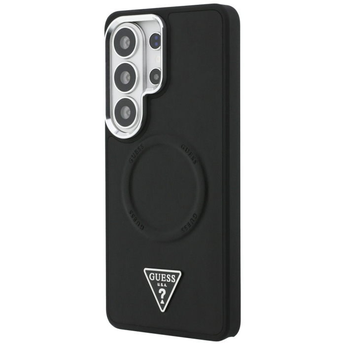 Husa Samsung Galaxy S26 Ultra, Embossed Ring Triangle Logo MagSafe, Black [3]