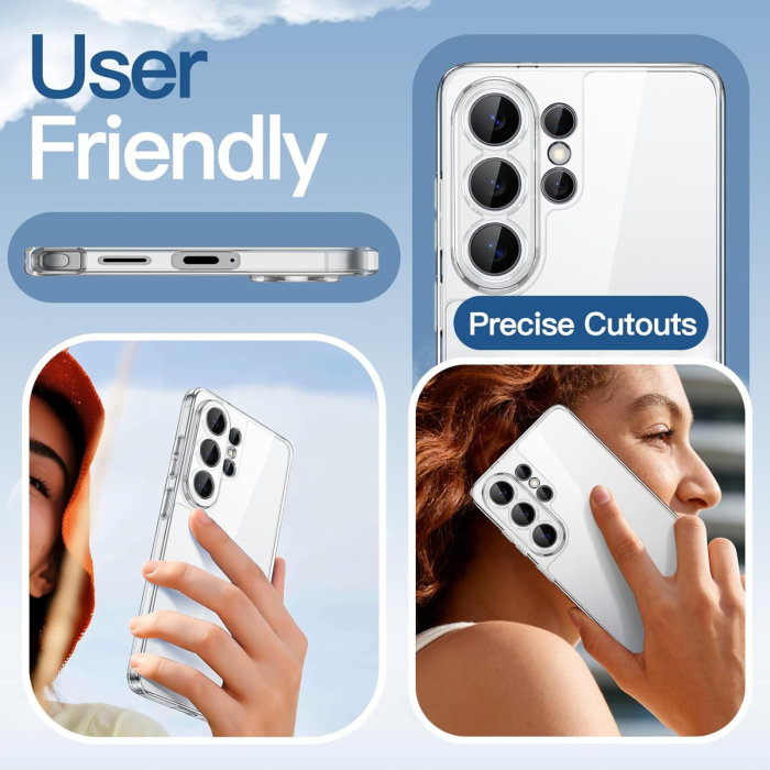 Husa Samsung S26 Ultra, Slim Luxury Transparenta Full Protection [5]