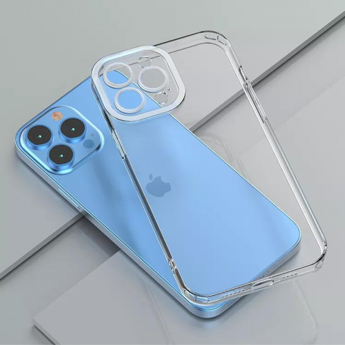 Husa Slim Luxury Transparenta Full Protection pentru iPhone 14 [3]