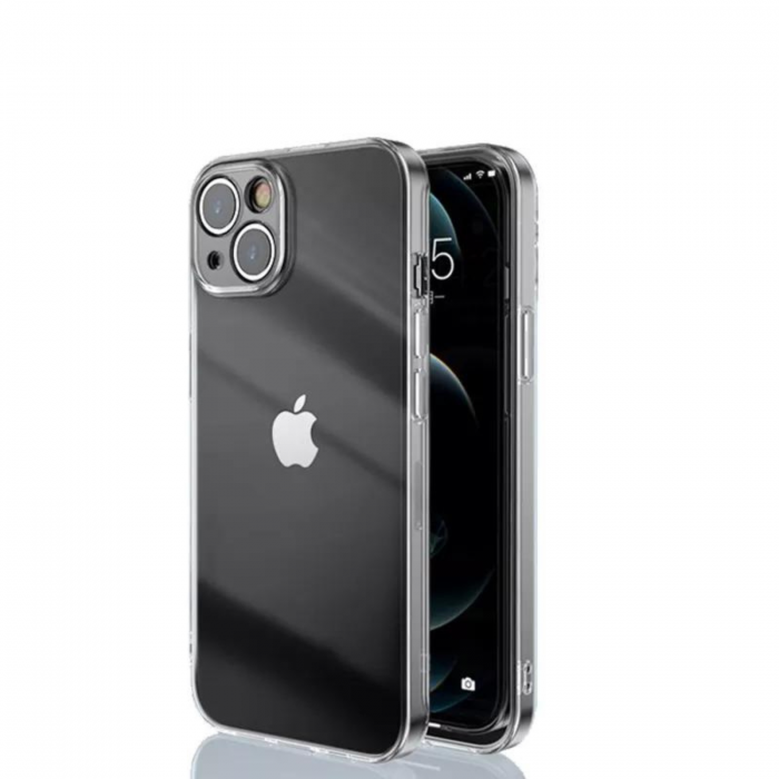 Husa Slim Luxury Transparenta Full Protection pentru iPhone 14 [5]