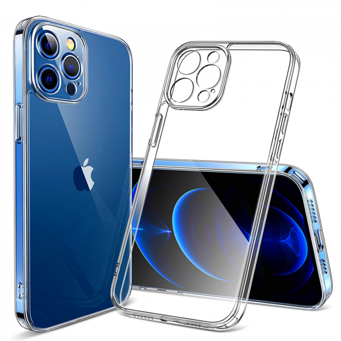 Husa Slim Luxury Transparenta Full Protection pentru iPhone 14 [1]