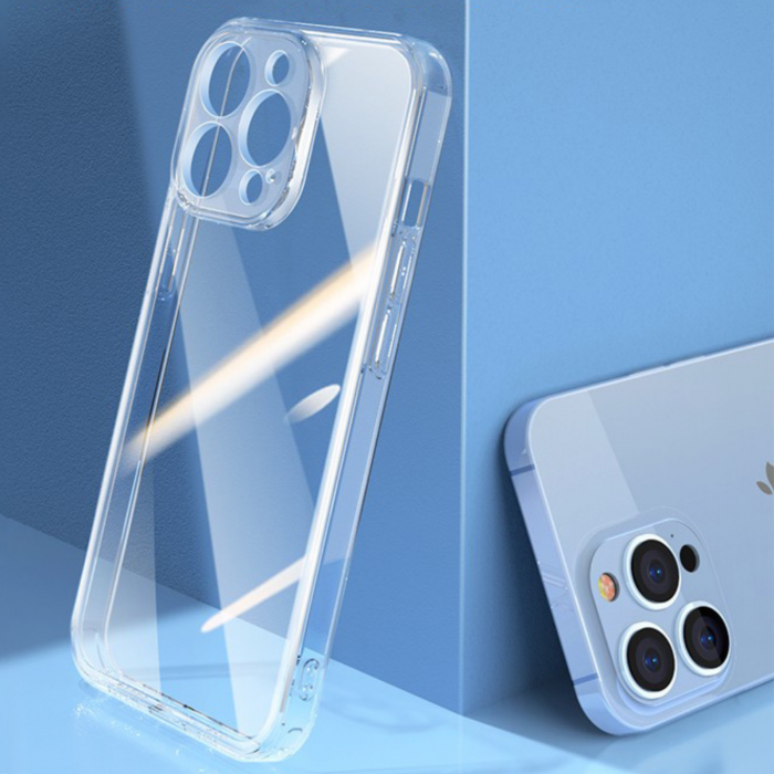 Husa Slim Luxury Transparenta Full Protection pentru iPhone 14 [8]