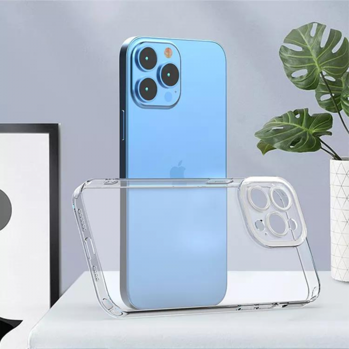 Husa Slim Luxury Transparenta Full Protection pentru iPhone 14 [4]