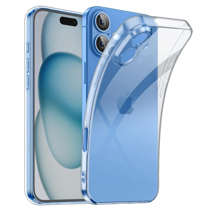 Husa Slim Luxury Transparenta Full Protection pentru iPhone 16 [1]