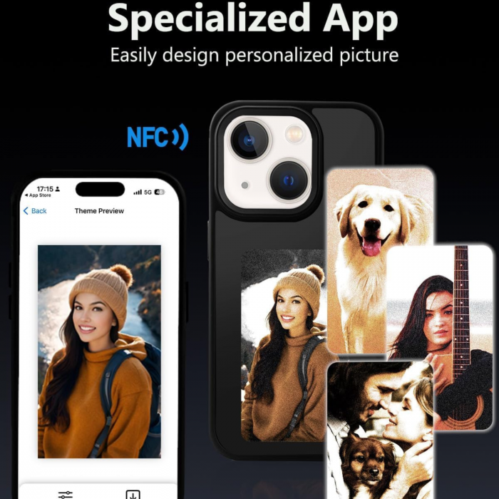 Husa SmartScreen NFC pentru iPhone 15 Pro Max [7]