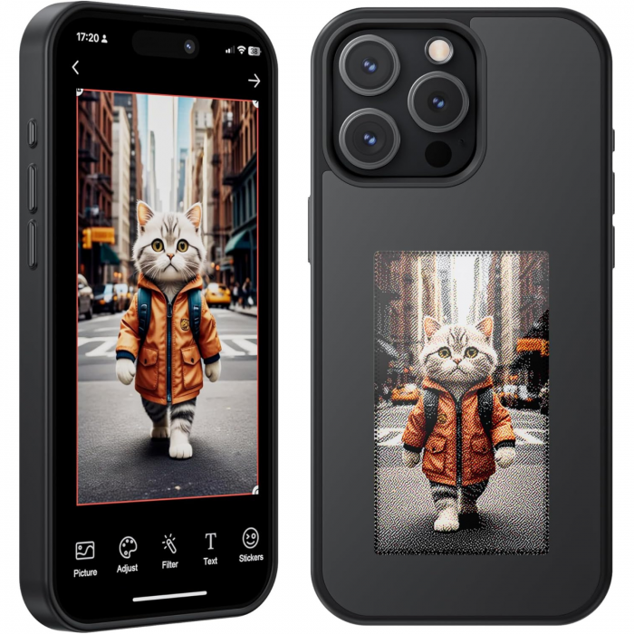 Husa SmartScreen NFC pentru iPhone 15 Pro [2]