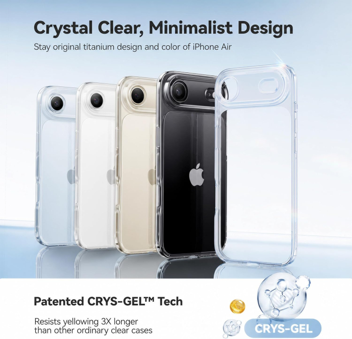 Husa Ultra Slim Soft Silicon pentru iPhone 17 Air [2]